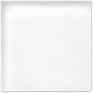 Men's Mulbery Pure Silk Pocket Square Solid White Color Gift For Gentlemen